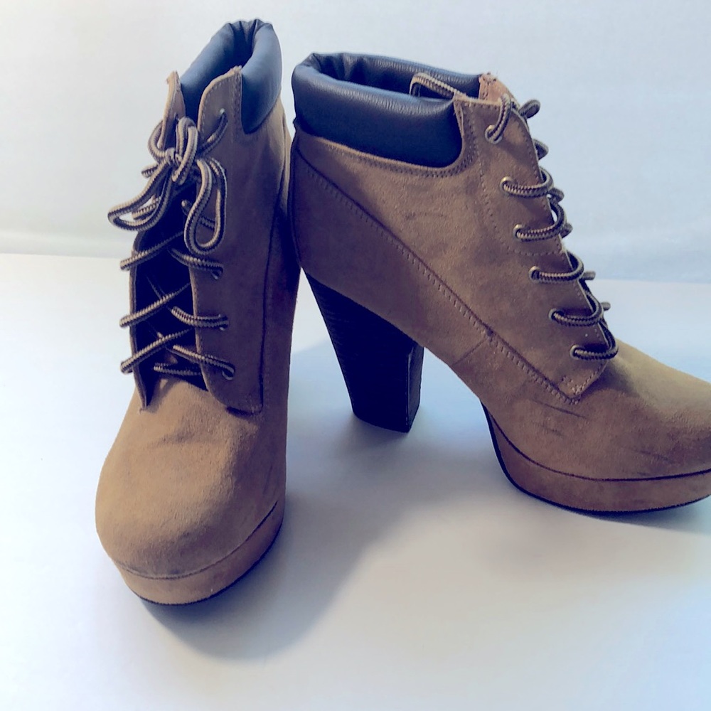 Shi by Journey Ankle Boots with 3 inch heel